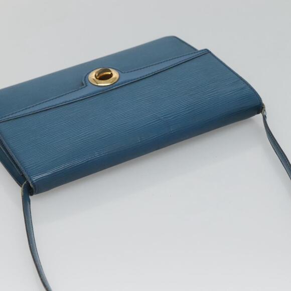 LOUIS VUITTON Epi Pochette Arche Shoulder Bag Blue M52575 - Picture 6 of 12